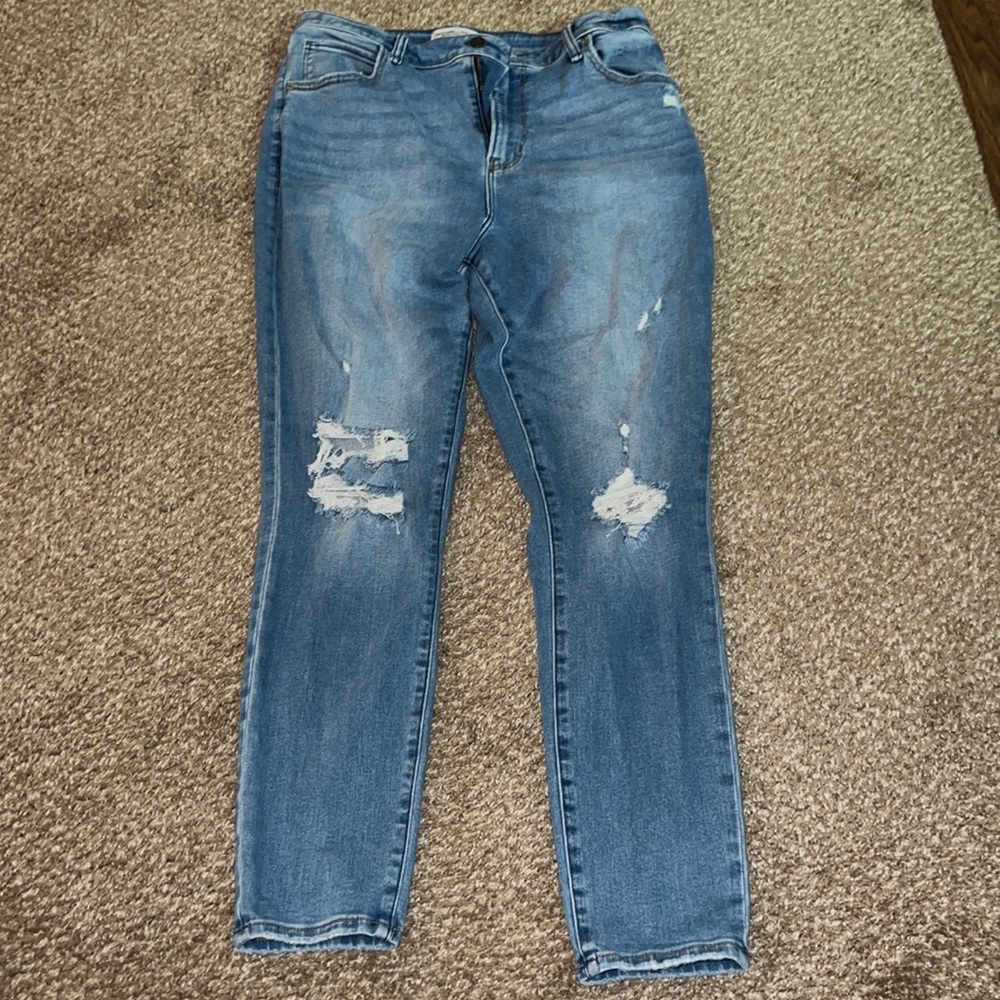 Abercrombie super skinny high rise - curve love - jeans